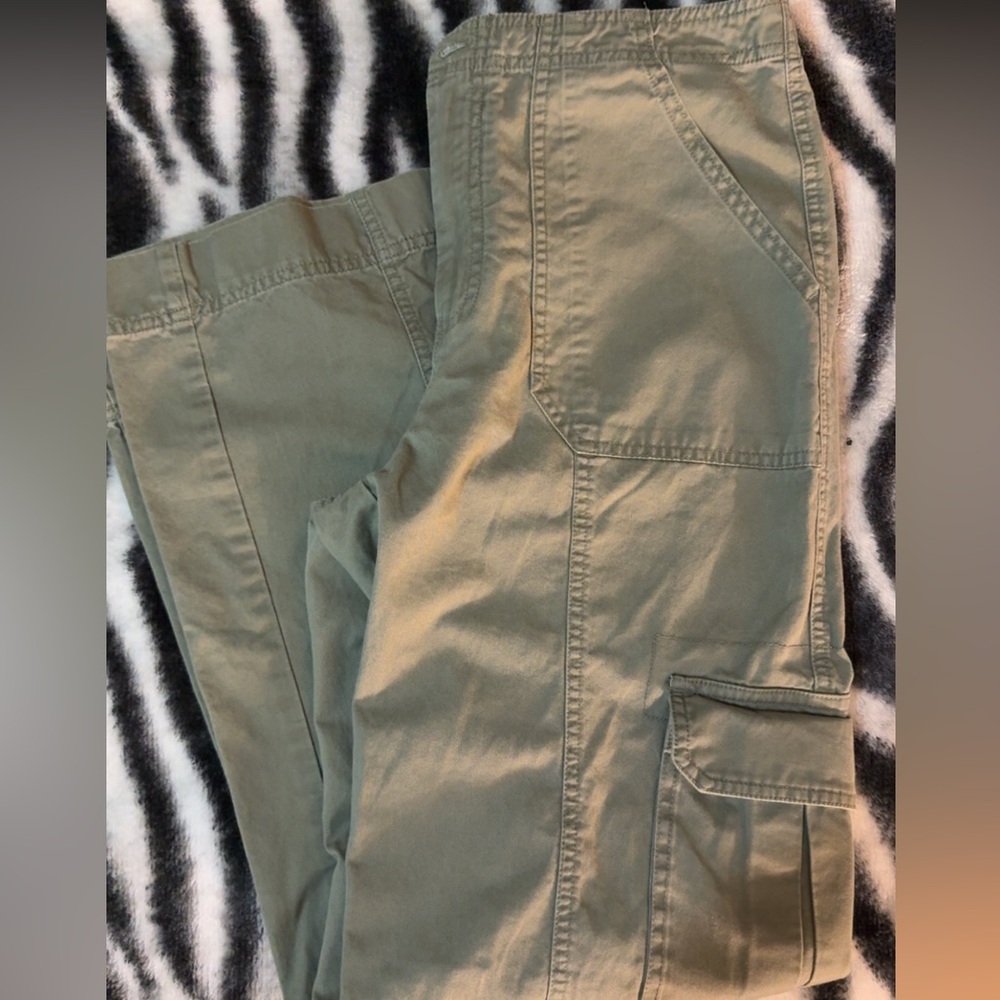 Abercrombie & Fitch Olive Green Cargo Pants